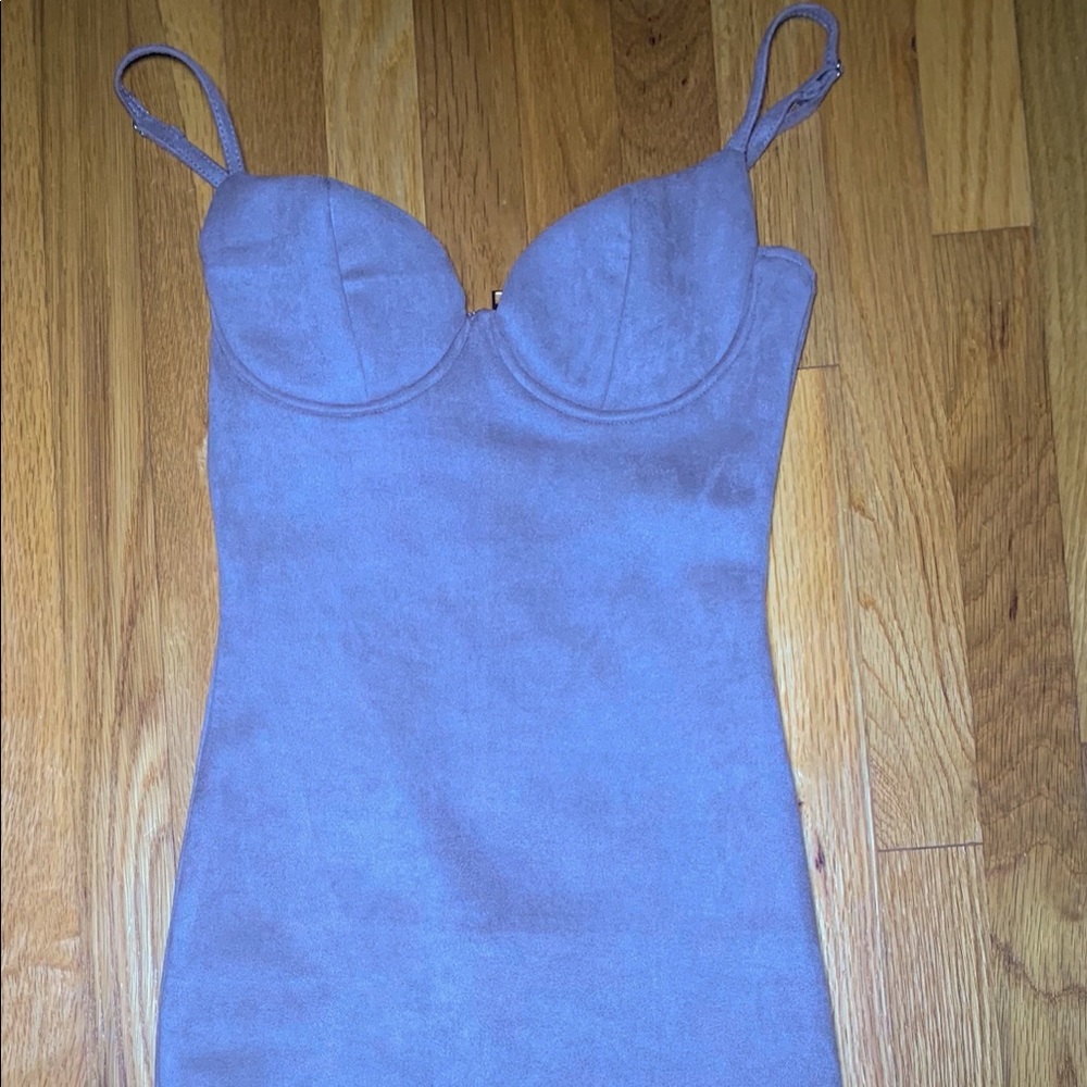 Women’s Windsor Dress Small Tan Suede